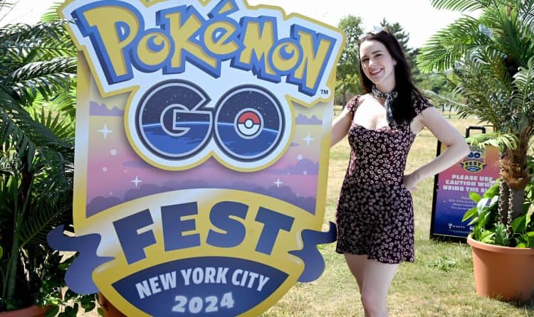 Rachel Brosnahan Attended the Pokémon GO Fest 2024 in New York