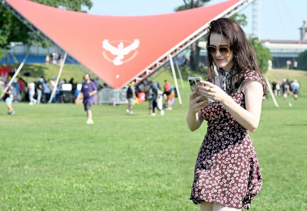 Rachel Brosnahan Attended the Pokémon GO Fest 2024 in New York