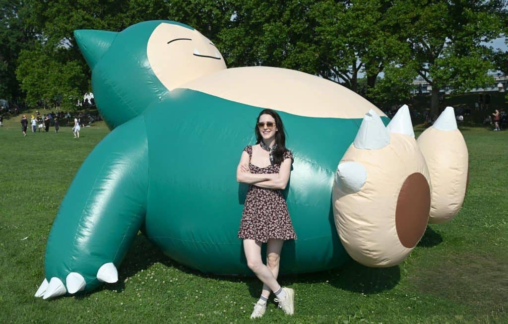 Rachel Brosnahan Attended the Pokémon GO Fest 2024 in New York