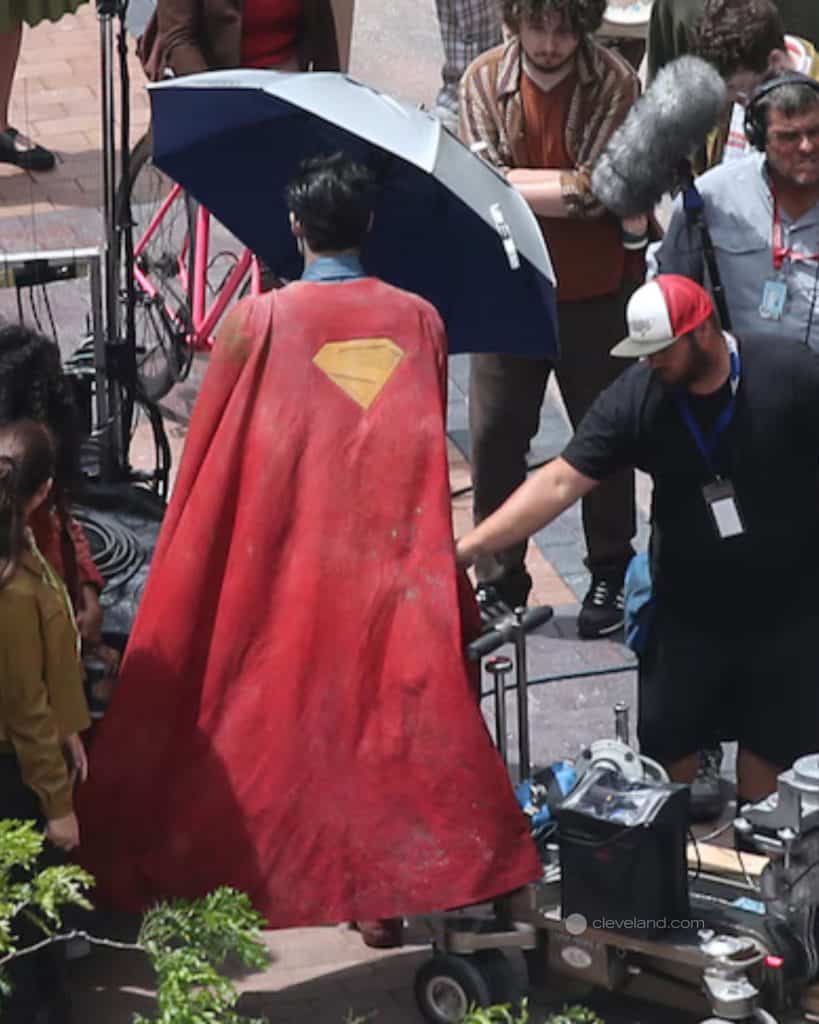 'Superman' Filming Update: David Corenswet's Superman Stuck in a Hole During Fight in Metropolis