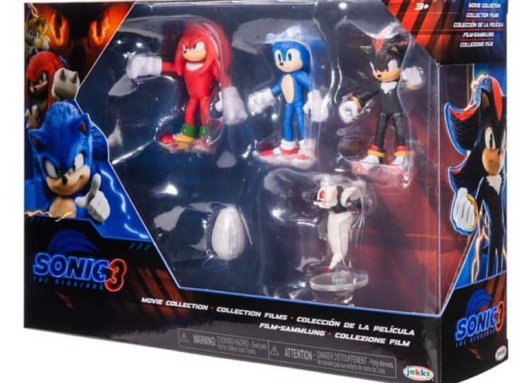 First Look at Shadow from 'Sonic the Hedgehog 3' Leaked on Jakks Pacific Merchandise