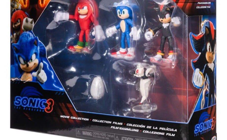 First Look at Shadow from 'Sonic the Hedgehog 3' Leaked on Jakks Pacific Merchandise
