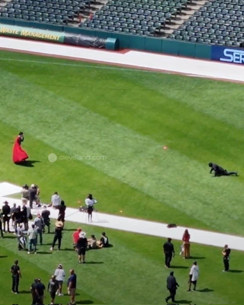 Superman vs Ultraman New Set Photos at the Lordtech Field