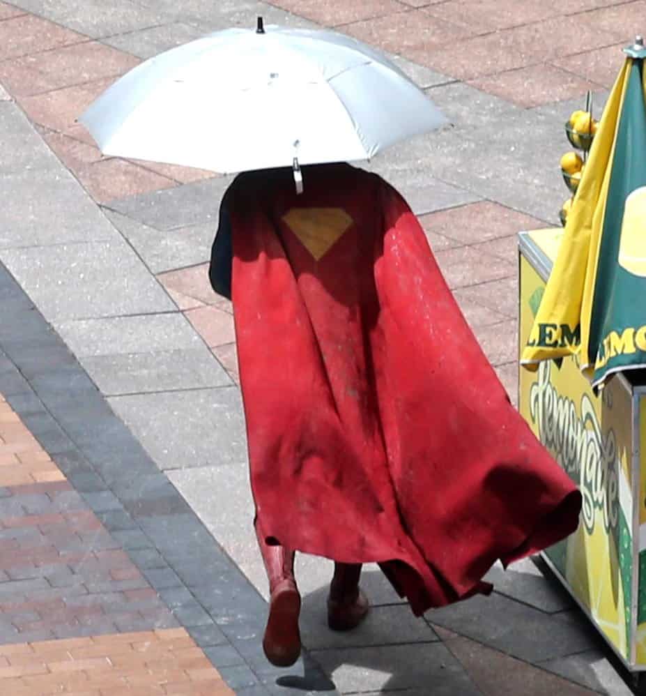 'Superman' Filming Update: David Corenswet's Superman Stuck in a Hole During Fight in Metropolis