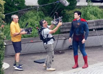 New Look at David Corenswet's Superman Battle Damaged Suit from James Gunn's 'Superman'