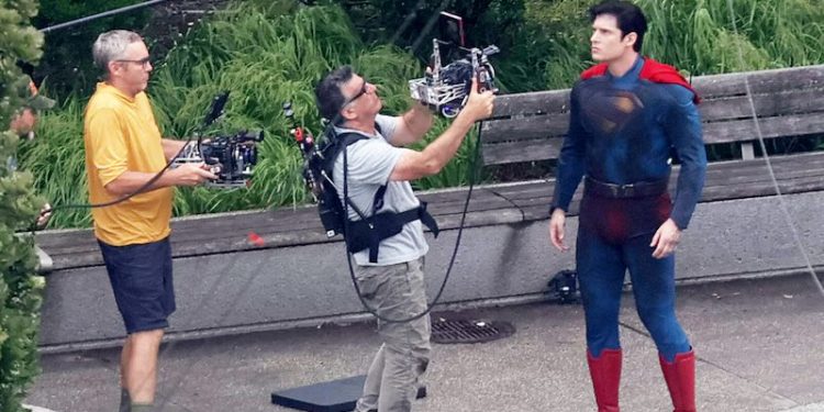 New Look at David Corenswet's Superman Battle Damaged Suit from James Gunn's 'Superman'