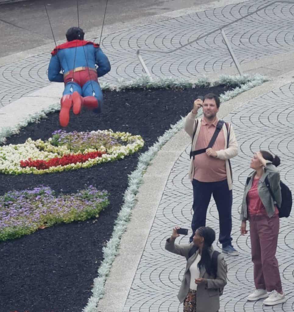 New Look at David Corenswet's Superman Battle Damaged Suit from James Gunn's 'Superman'