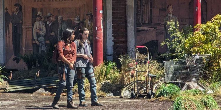 Bella Ramsey and Isabella Merced Leaked Filming Images of 'The Last of Us' Season 2 in Vancouver