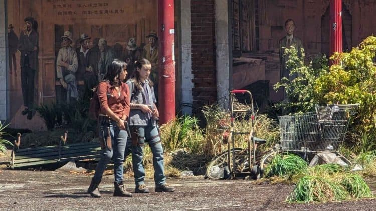 Bella Ramsey and Isabella Merced Leaked Filming Images of 'The Last of Us' Season 2 in Vancouver