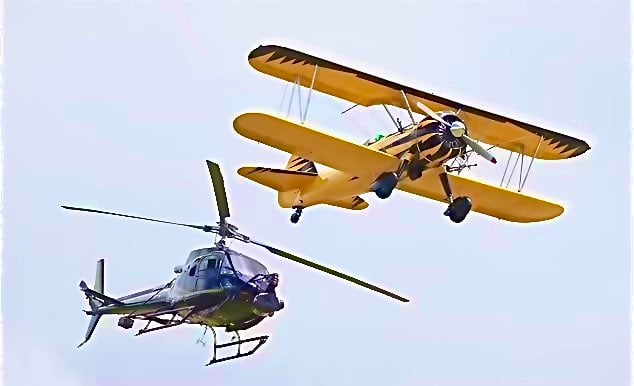 Tom Cruise Filming a Plane Stunt on the Set of ‘Mission Impossible 8’