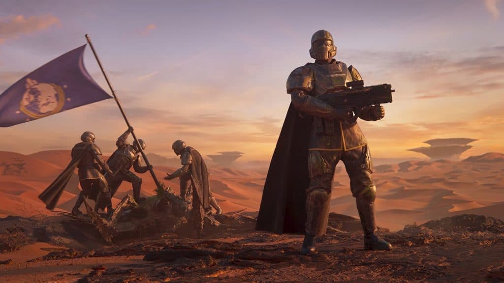 New PlayStation Leak Reveals Helldivers 2's Next Premium Warbond "Freedom's Flame" with Fire-Themed Content