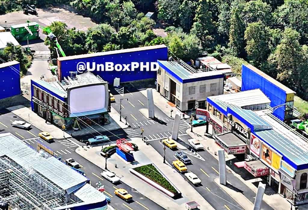 Marvel's 'The Fantastic Four: First Steps' New Set Photos of 1960s Futuristic Times Square