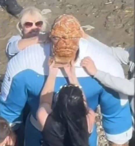 Exclusive: First Look at Ebon Moss-Bachrach as The Thing in Marvel's 'The Fantastic Four: First Steps'