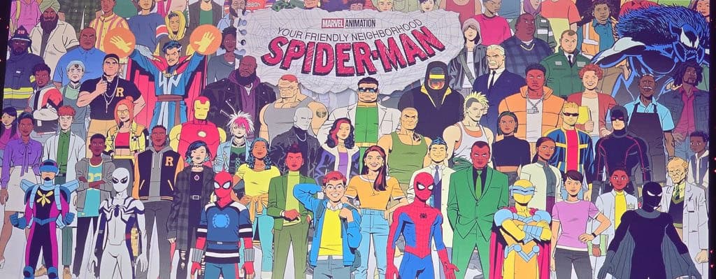 YOUR FRIENDLY NEIGHBORHOOD SPIDER-MAN