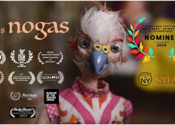 Award-winning Short “Las Nogas” to Compete in Three Categories at the Portland Festival of Cinema, Animation and Technology