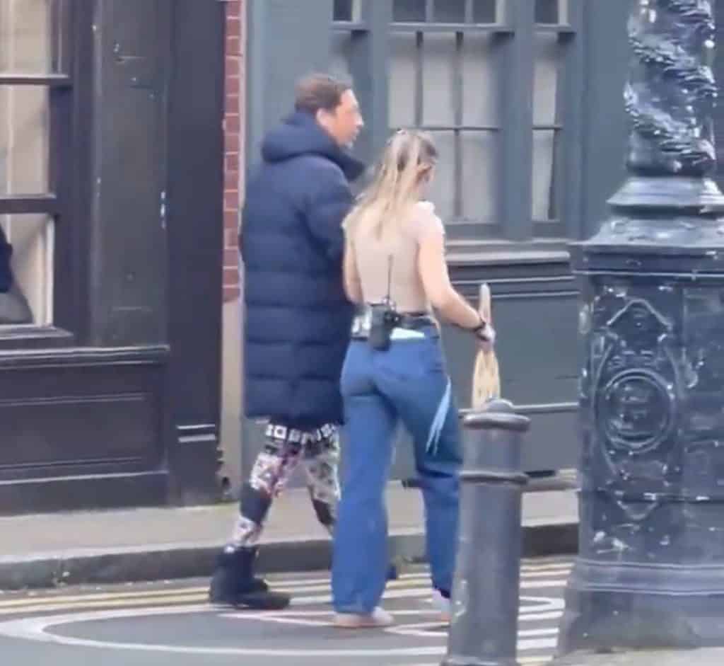 Marvel’s ‘The Fantastic Four: First Steps’ – New Set Images of Ebon Moss-Bachrach in Motion-Capture Suit Filming in Central London