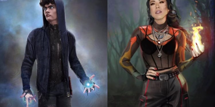New Concept Art Reveals Joe Locke’s Teen Hero and Ali Ahn’s Alice Wu with Powers in Agatha All Along