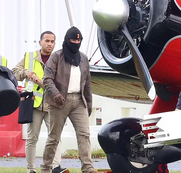 Tom Cruise Spotted Filming Mission Impossible 8 at Bicester Airport in England