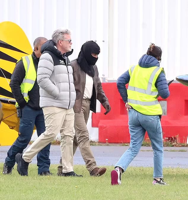 Tom Cruise Spotted Filming Mission Impossible 8 at Bicester Airport in England