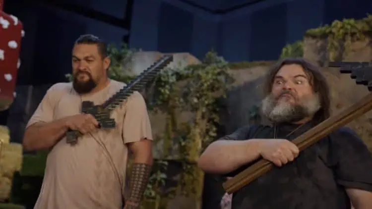 live-action Minecraft movie trailer