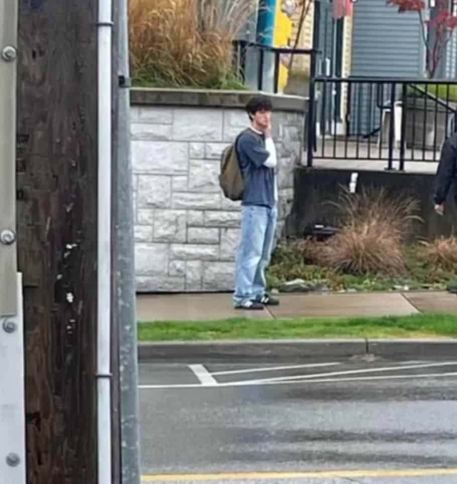 New Look at Charlie Bushnell, Leah Sava Jeffries, and Walker Scobell on Set of Percy Jackson and the Olympians Season 2 in Vancouver