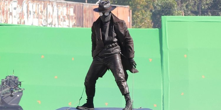 Nicolas Cage Spider-Noir Suit