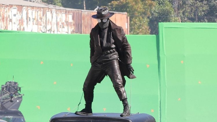 Nicolas Cage Spider-Noir Suit