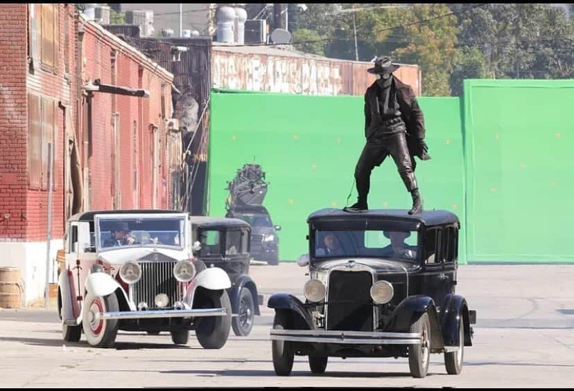 Nicolas Cage Spider-Noir Suit