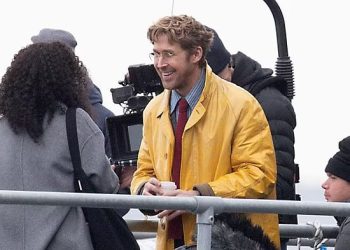Exclusive: New Set Images of Ryan Gosling Filming Sci-Fi Thriller 'Project Hail Mary' in Southsea