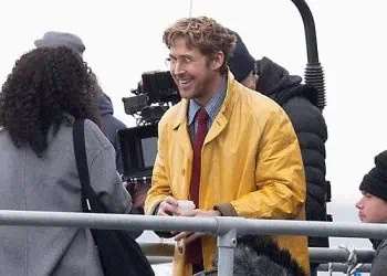 Exclusive: New Set Images of Ryan Gosling Filming Sci-Fi Thriller 'Project Hail Mary' in Southsea