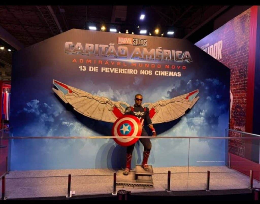 Captain America: Brave New World standee