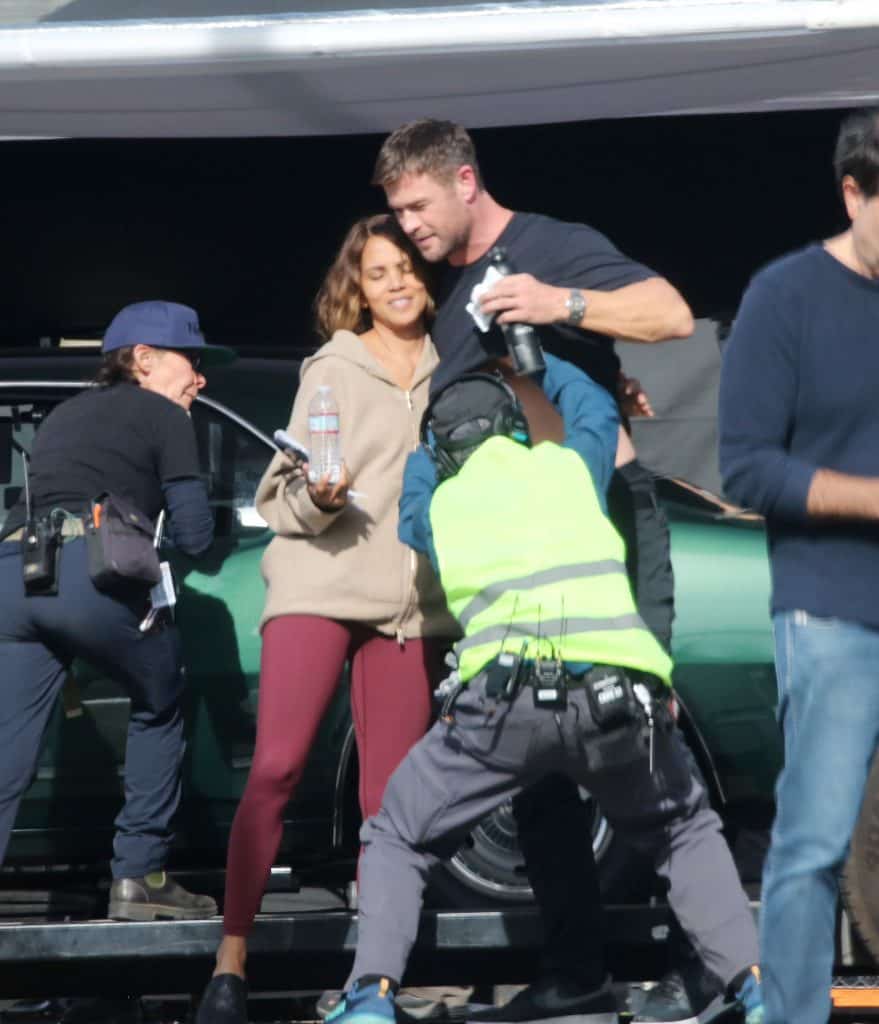 Crime 101 filming in Los Angeles