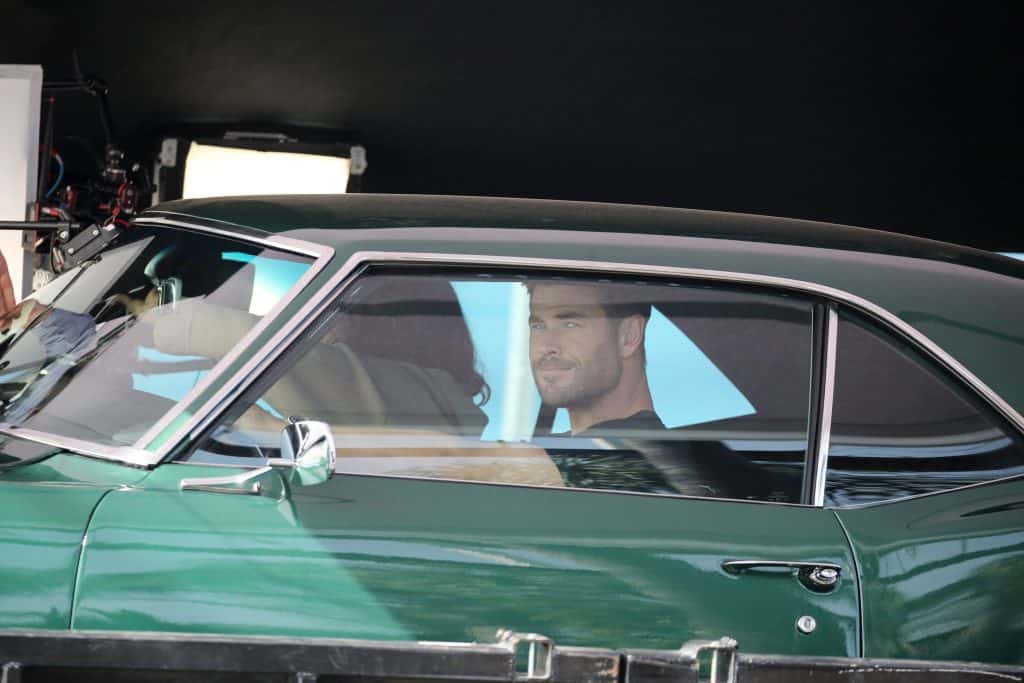 Crime 101 filming in Los Angeles