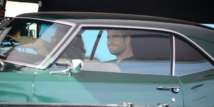 Crime 101 filming in Los Angeles