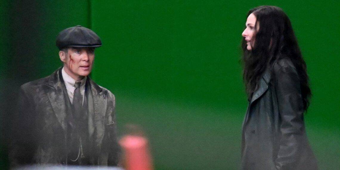 First Look: Cillian Murphy and Rebecca Ferguson Filming Netflix's Peaky Blinders Movie in Manchester