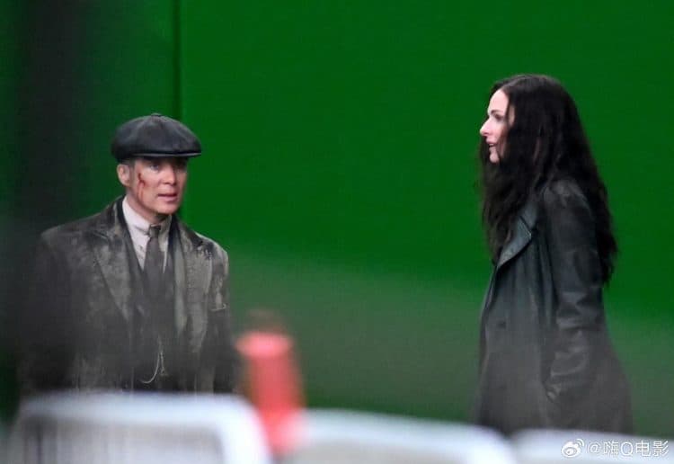 First Look: Cillian Murphy and Rebecca Ferguson Filming Netflix's Peaky Blinders Movie in Manchester