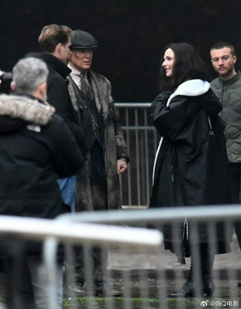 First Look: Cillian Murphy and Rebecca Ferguson Filming Netflix's Peaky Blinders Movie in Manchester
