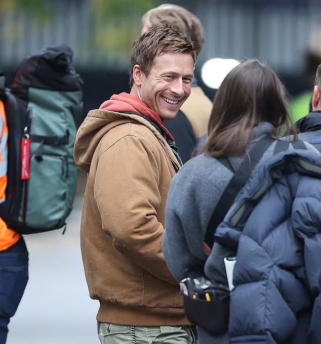 Glen Powell The Running Man first look