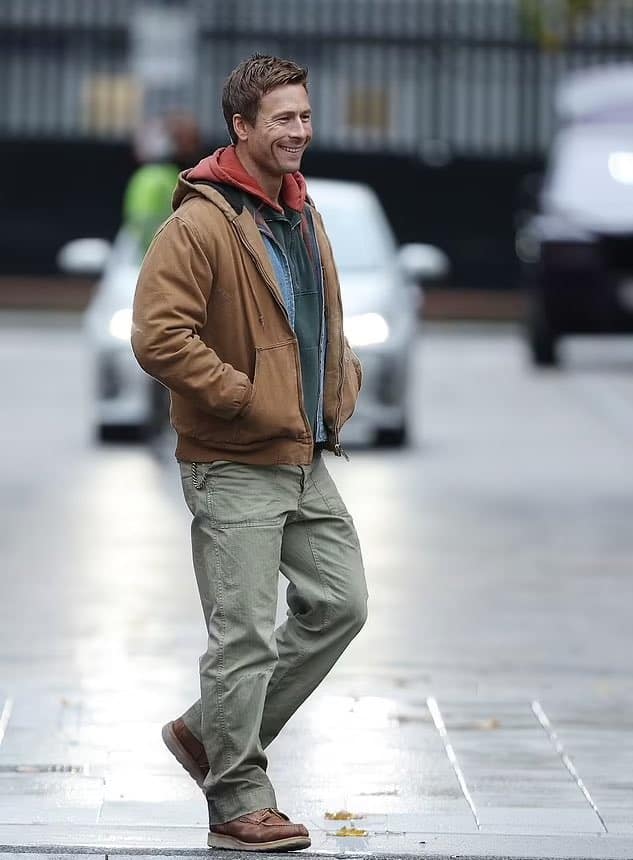 Glen Powell The Running Man first look