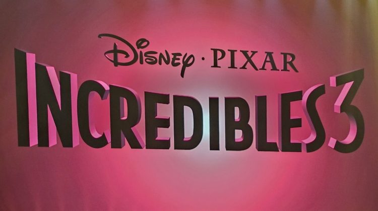 Incredibles 3 script development