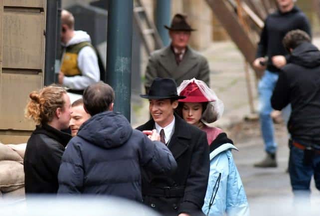First Look: New Set Images of Sophie Rundle and Barry Keoghan in Netflix's Peaky Blinders Movie