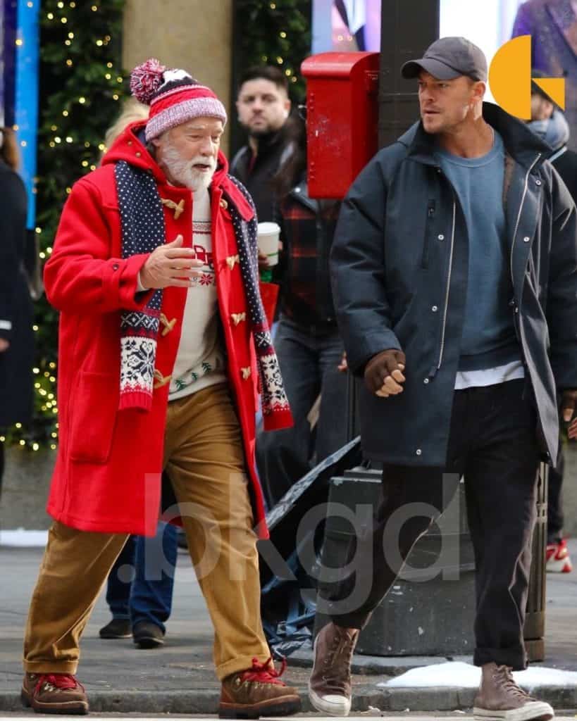 The Man With the Bag filming