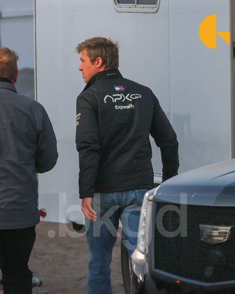 Brad Pitt F1 movie filming