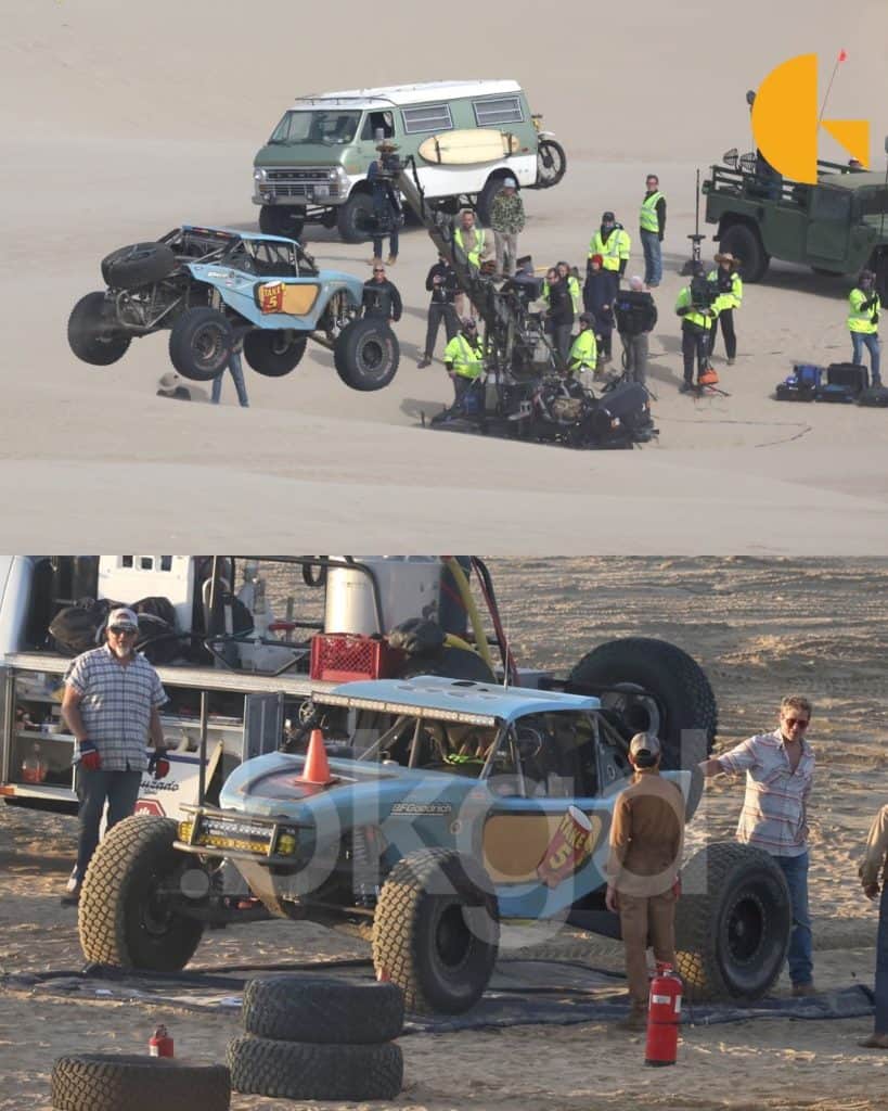 Brad Pitt F1 movie filming