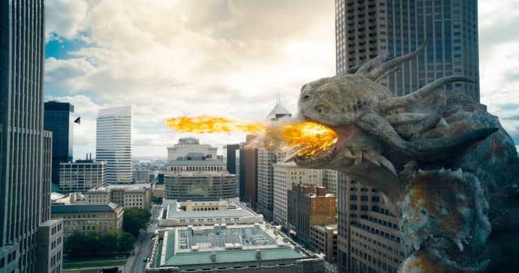 Superman vs kaiju
