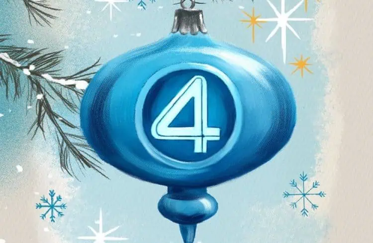 New Christmas Poster for The Fantastic Four: First Steps Released