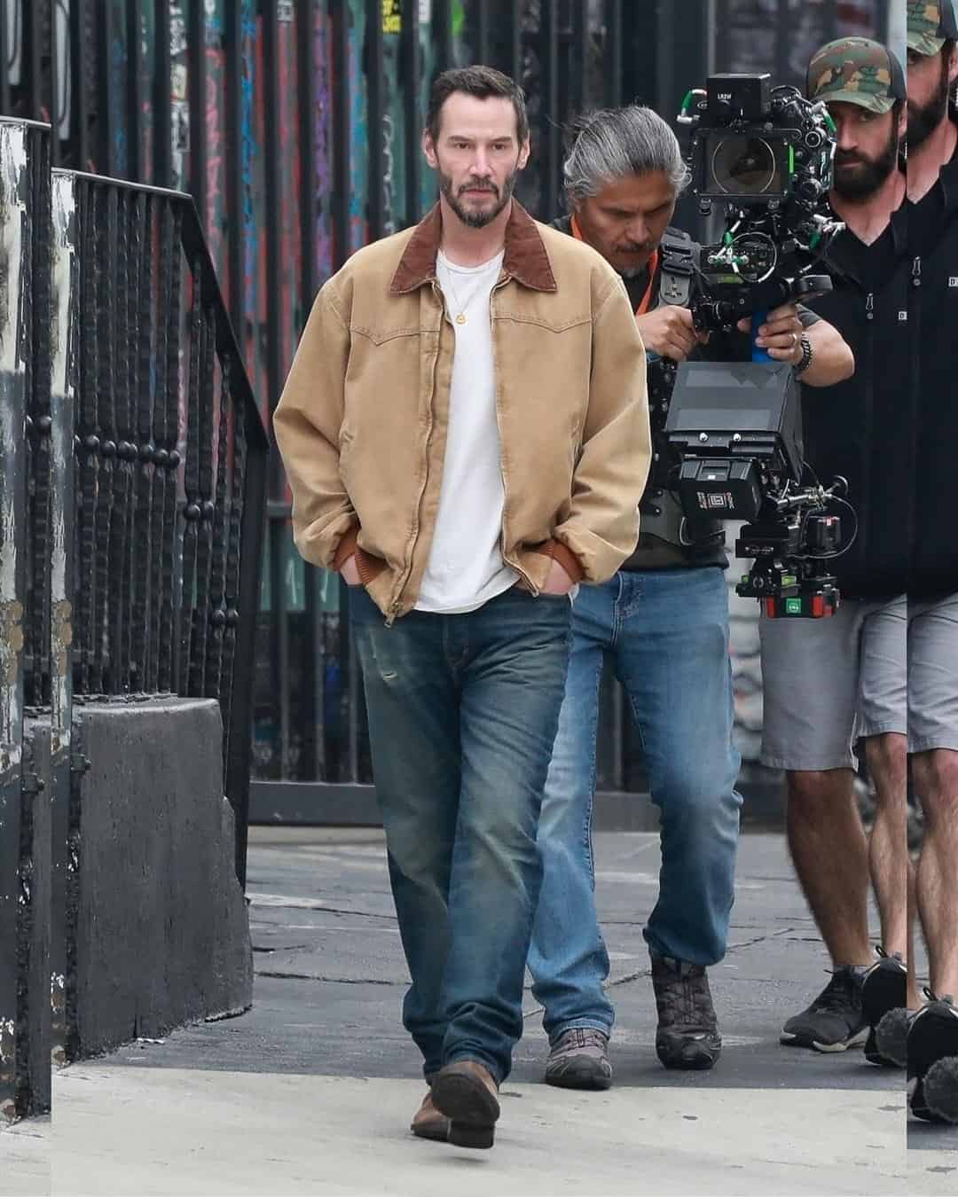Exclusive First Look: Keanu Reeves as Reef Hawk on the Set of Jonah ...