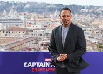 Anthony Mackie Captain America: Brave New World press tour