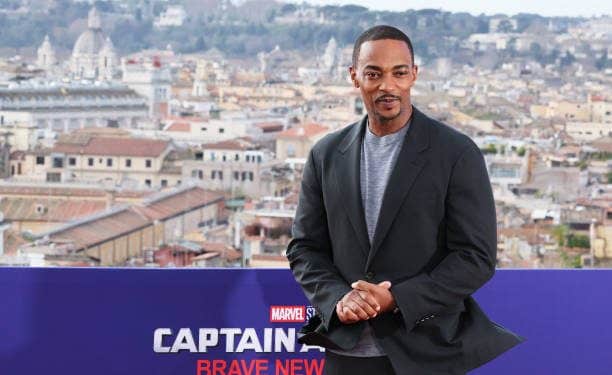 Anthony Mackie Captain America: Brave New World press tour