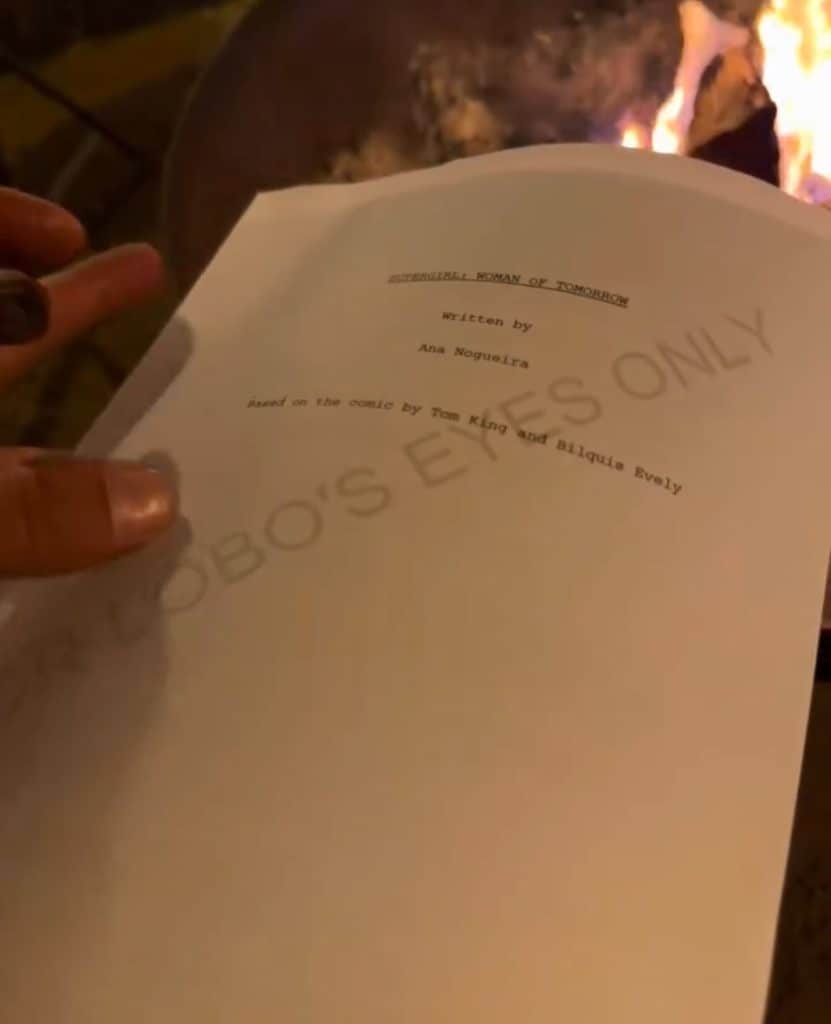 Jason Momoa Supergirl: Woman of Tomorrow script